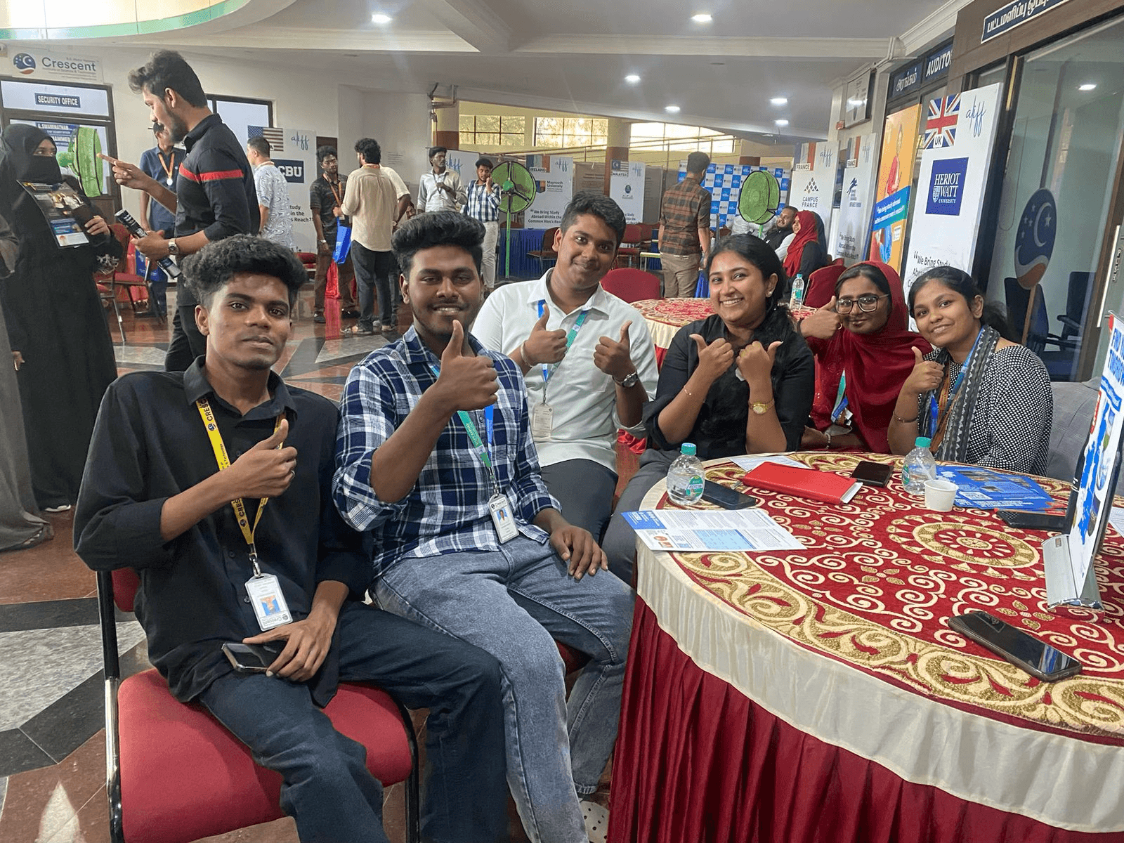 Global Education Fair at Crescent College, Chennai