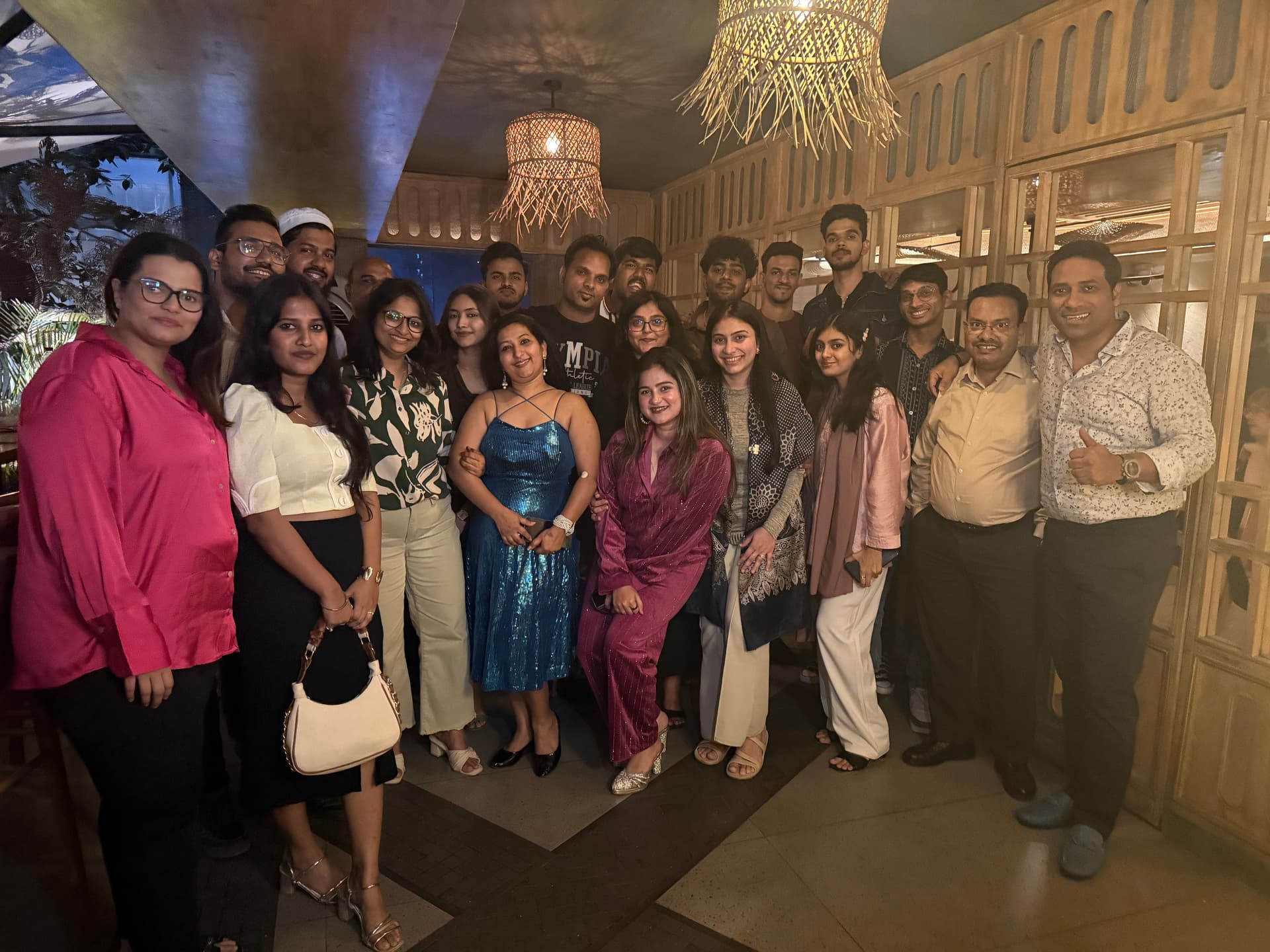 Team Dinner at Nom-Nom Restaurant