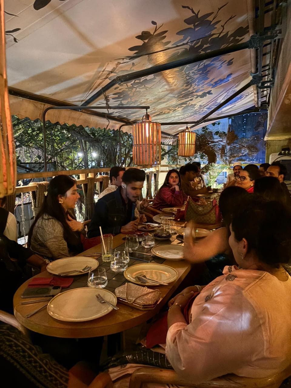 Team Dinner at Nom-Nom Restaurant